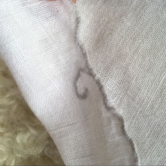 Vintage 30s Handmade Embroidered Doily/ Napkin - Picture 5 of 12